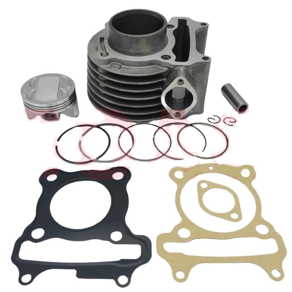 Segments de piston de cylindre moto 54mm de haute précision pour Like150 - 7