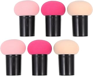 KALLORY 6pcs Mushroom Makeup Sponge Puff Set,...