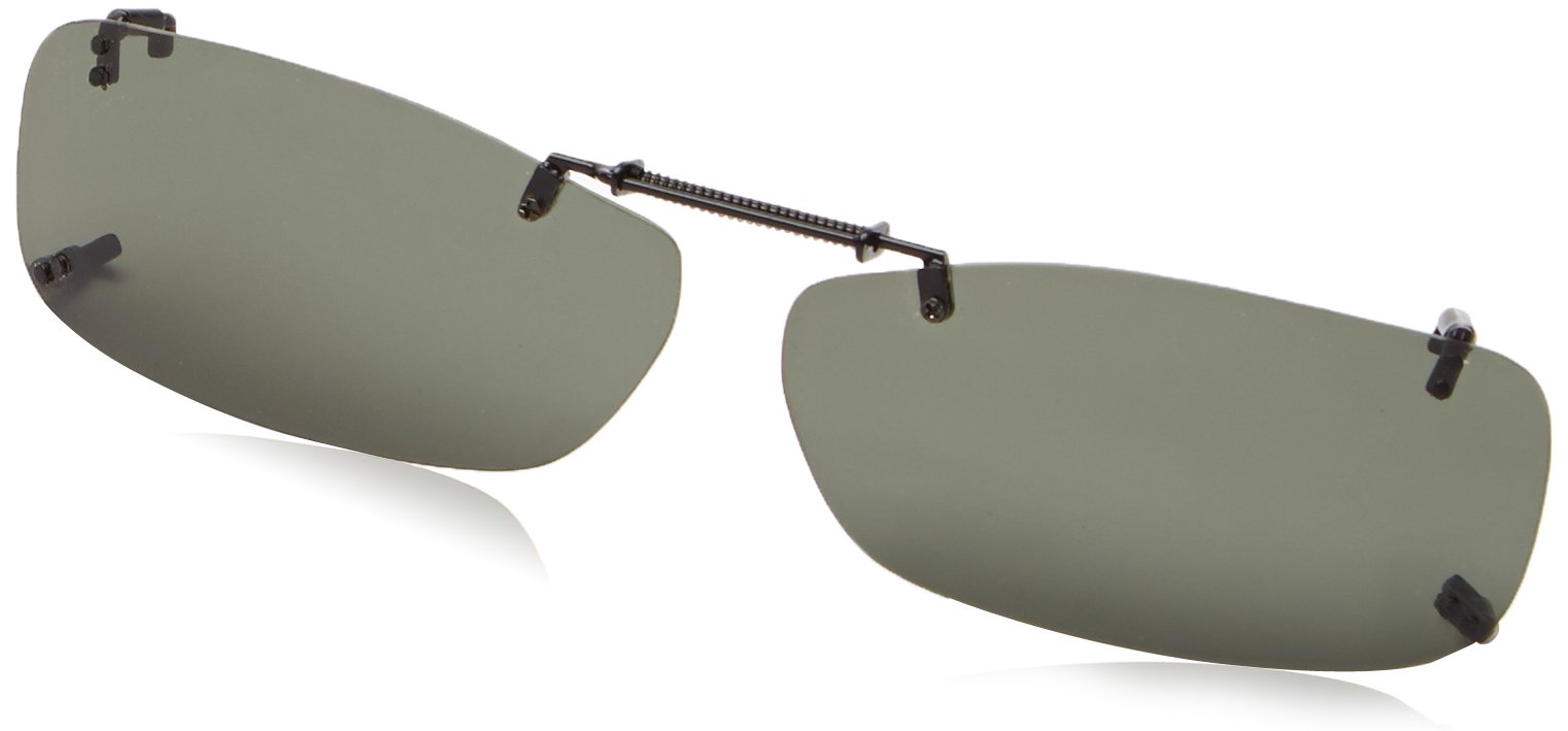 Haven Fits Over Sunwear REC B 54 Rectangular Polarized Sunglasses