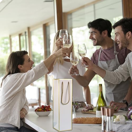Miraclekoo GOLDFOILWWINEBAG Wine Gift Bag For Wine Bottles thumb #5