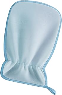 Qianly Handschuhe Zur Tierhaarentfernung, Wiederverwendbare Reinigungswerkzeuge, Pflegeartikel für Katzen Und Kaninchen, Blau product image