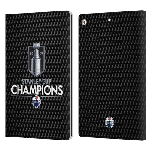 Étui Edmonton Oilers iPad 10.2 en cuir Head Case Designs 2019/2021