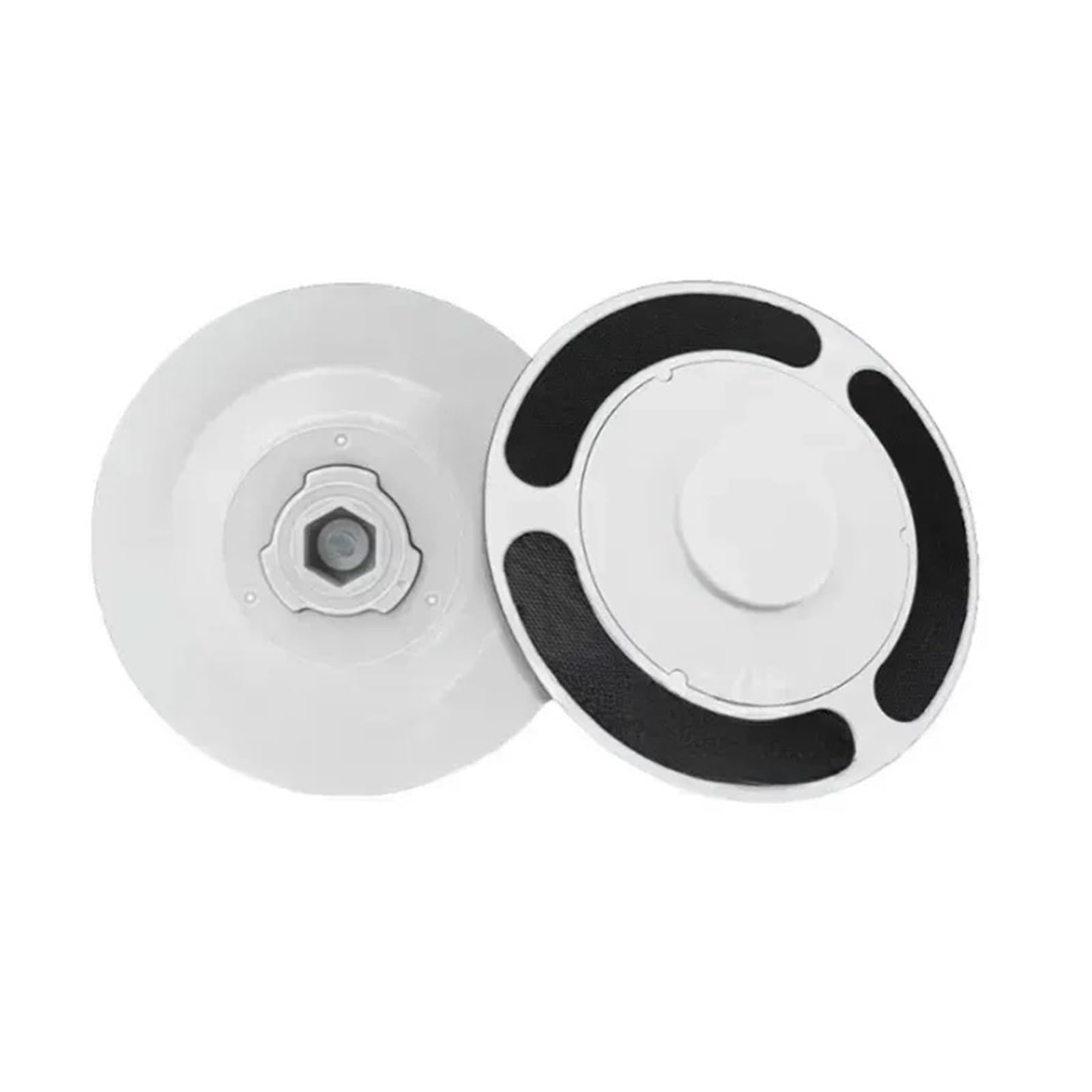 Ouncu 2 Pcs Holder Assembly White Velcro Mop Cloth Holder,Mop,Compatible For Eureka J12 Ultra Vacuum Cleaner Parts(2 Pcs Holder)
