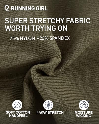 Image of RUNNING GIRL Sports Bras for Women High Support Moulded Cup High Impact Sports Bras Racerback Workout Running Yoga Bra