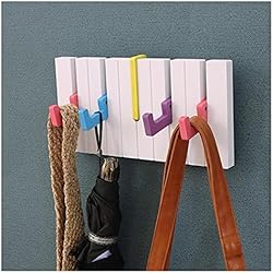 Perchero Para Ropa De Herreria Ganchos para pared, Perchero montado en la pared 1PC Gancho para teclado de piano Soportes multifuncionales para almacenamiento de ropa Percha simple Gancho para ropa Gancho de pared Percheros Herra
