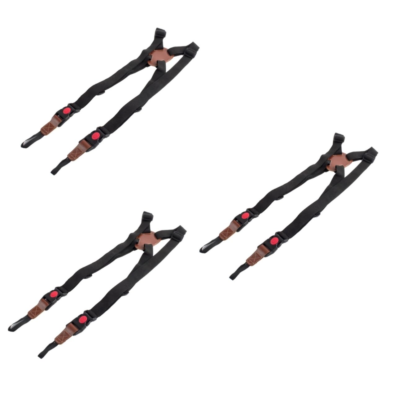 HOMSFOU Ceinture De Caméra Sangle De Réglage Caméra Double Bandoulière Lanière De Caméra Double Double Élingue Ceinture D'épaule Appareils Photo Numériques Appareil Photo