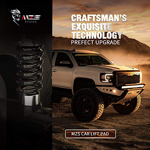 Mzs Leveling Kit 1.5" Rear Lift Coil Spring Spacers Compatible With 2009-2023 Ram 1500 4X2 4X4 | 2000-2020 Tahoe/Suburban 1500 | 2002-2013 Avalanche 1500 2Wd 4Wd #TOP1
