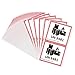 Hybsk 4.7" x 4.3" Lithium Ion Battery Transport Caution Warning Labels 50 Adhesive Stickers (UN3481)