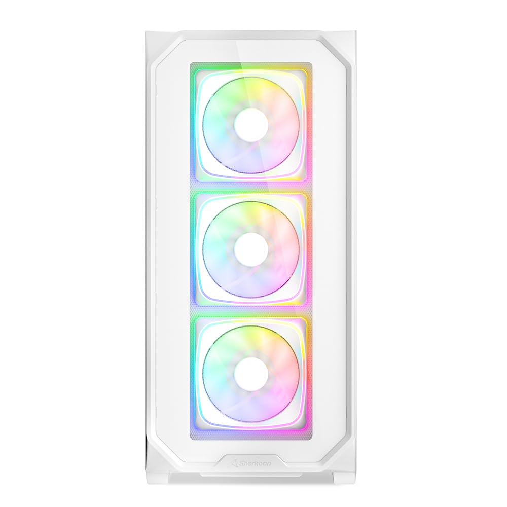 Sharkoon AK5G RGB Midi Tower Bianco (AK5G RGB White ATX)