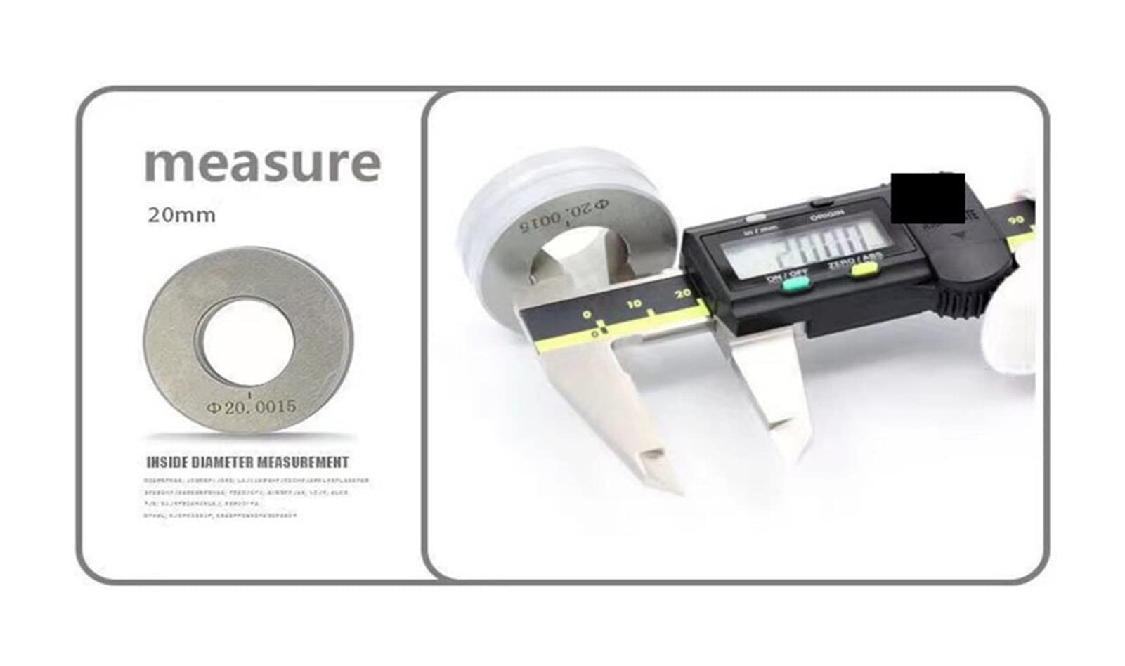 Suwmiarka cyfrowa, 6in 8in 12in cyfrowy LCD Calipery Vernier 150mm 200mm 300mm 500-193-30 Miernik Elektroniczne narzędzia do pomiaru ze stali nierdzewnej(200mm 500-197-30)