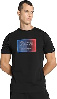 Puma Unisex BMW MMS Logo Tee + t-Shirt (1er Pack)