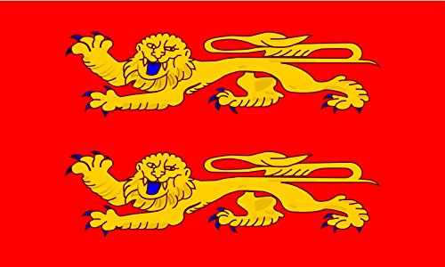 Drapeau Basse-Normandie grand format paysage résistant vent extérieur