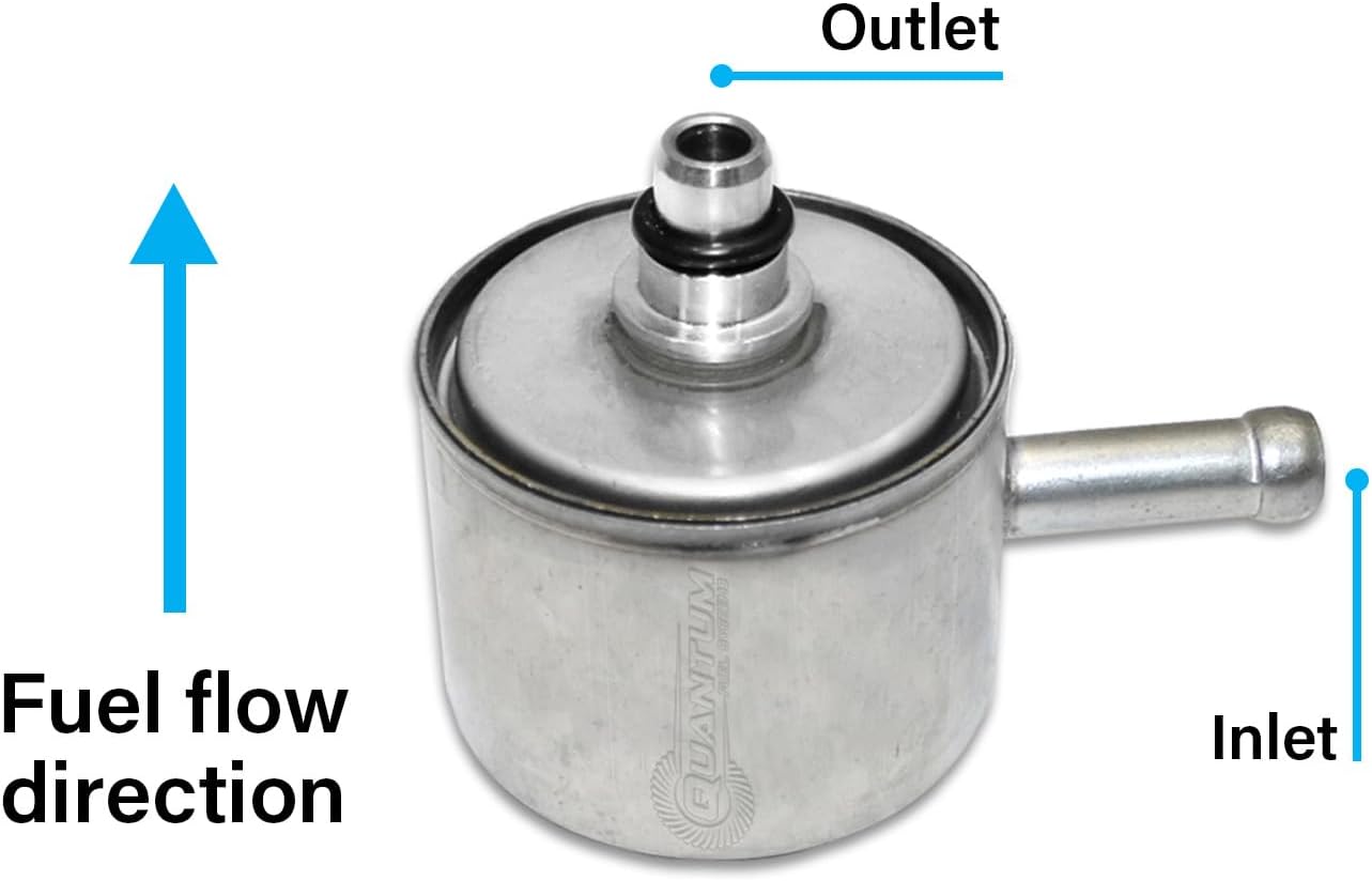 QFS Fuel Filter Kit for Harley-Davidson Electra Glide, Softail Fat Boy, Heritage, Street Glide (2001–2007), Replaces 61001-01