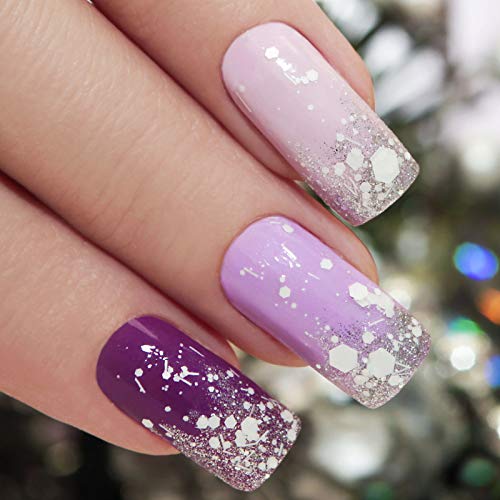 QINREN 8 Box Glitzerpulver Nägel Glitzer Nagel Pailletten Nail art Glitter mit Pinzette für Nägel Decals,Körper Glitzer… – Bild 5
