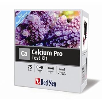 RED SEA FISH PHARM LTD. Calcium Pro Saltwater Test Kit Incl. Professional Titrator