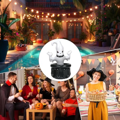 Contenedor hinchable para eventos de Halloween con espacio para caramelos y refrescos 4