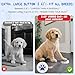 ChunHee Dog Training Bells for Door - Dog Door Bell for with 28 Custom Sounds | Dog Bell for Door Potty Training | Chew-Proof & Adjustable Volume (0-115dB) | Teach Puppies to Signal to Go Outside