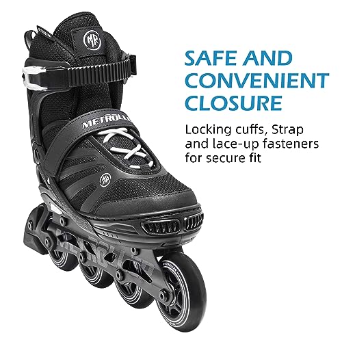 Image of METROLLER Women Inline Skates Men Skates for Adult Female Male Adjustable Inline Skates for Teens Boys