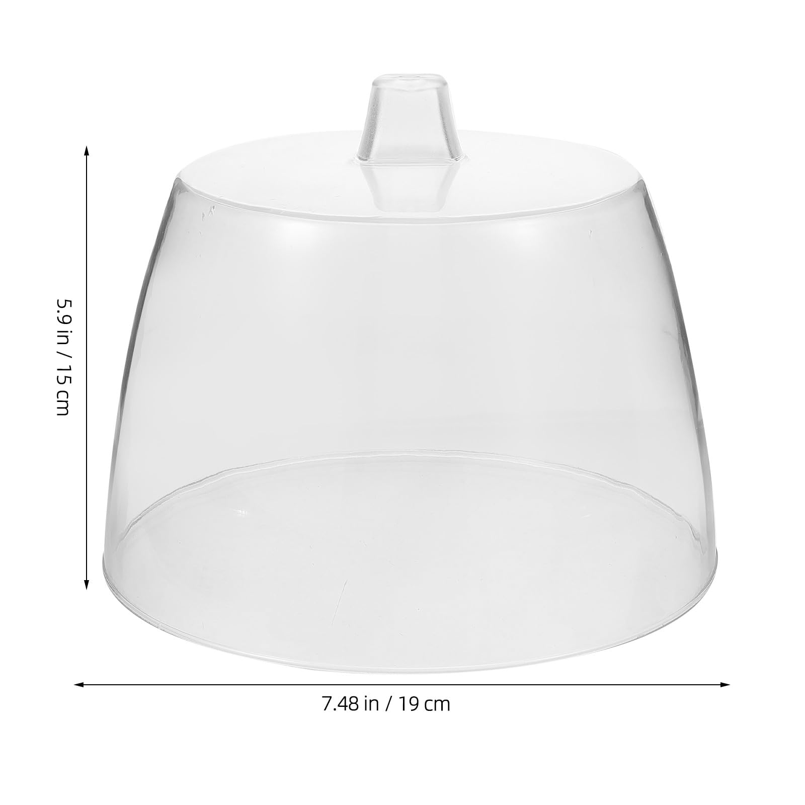 TOYANDONA Grattugia Multifunzione per Formaggio in Acrilico Design Trasparente, Facile da Sollevare la Conservazione in Cucina