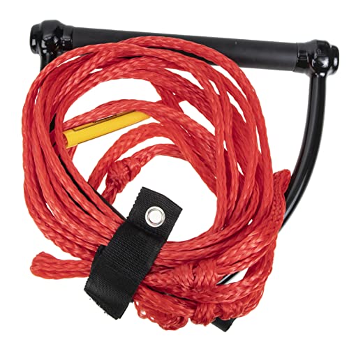 Generic Water Ski Rope Knee Brace Wakeboarding Water Skiing Rope Water Sports Wear- Kneeboard Harness Dragonfly Fishing Lure Boat Tow Rope Water Activity Rope Strap Ski Board Dedicated Pp, 730x1.5cm