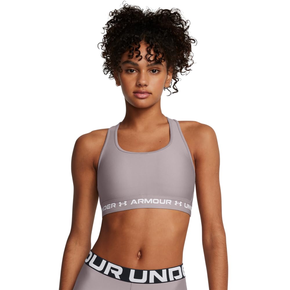 Under Armour Women's Crossback Mid Impact Sports Bra