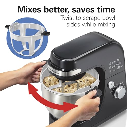 Hamilton Beach 4 Quart Electric Stand Mixer With 7 Speeds - image 2