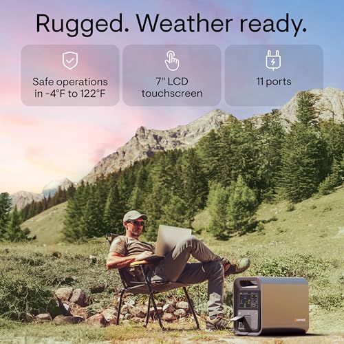 Image of Enphase IQ PowerPack 1500 Wh Portable Power Station | UL 9540A Certified Solar Generator | Home Backup Power Outage | LFP Battery | IQ8 Microinverters | Enphase App | 11 Ports 1500 W
