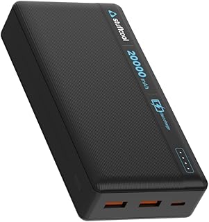 Stuffcool Major Plus 20000mAh 20W Type C PD, 22.5W QC3.0 Type A Port Fast Charging Powerbank, Charges iPhones 50% in 30 mins, Supports Fast Charging for Galaxy, Pixel and Other Android Devices