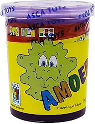 Slime Amoeba Roxa Atoxica – Brinquedo Divertido, Sensorial e Anti-Estresse – Massinha Estica, Modela e Relaxa – Crianças acima de 3 anos