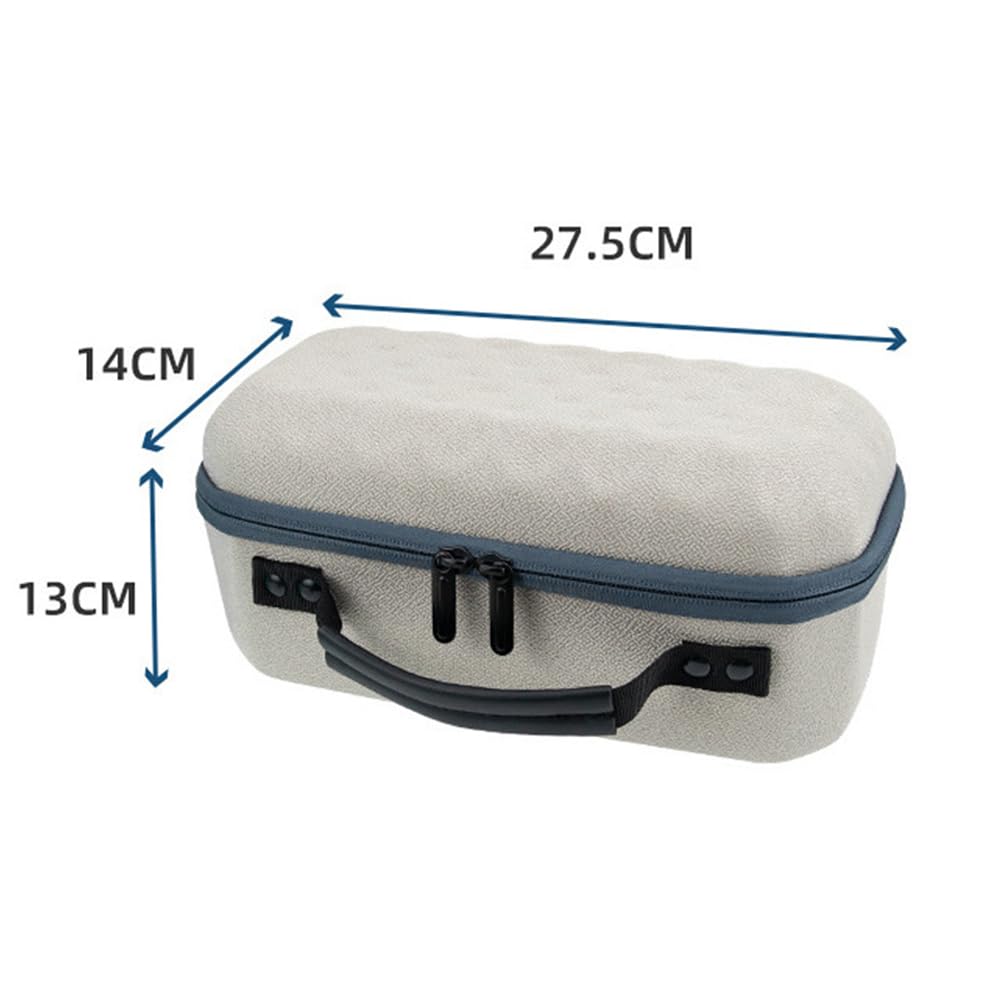 Funda rígida de transporte de EVA para Samsung Freestyle Projector/EVA Hard Travel Case para Freestyle 2ª generación con compartimentos dedicados para cables y accesorios