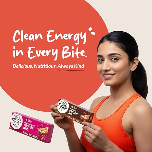 Image of The Good Kind Peanut Chocolate Protein Bar (3 Pack), Filter Coffee Protein Bar(2 Pack), Plant Based Bar, Perfect for Guilt free Snacking, Gluten Free, Palm Oil free & Vegan (Pack of 5)