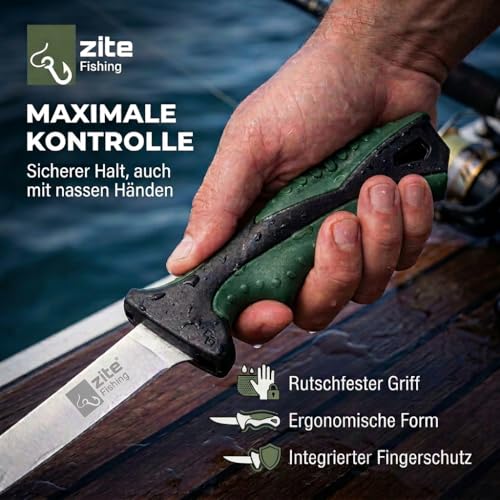 Foto von Zite Fishing Filetiermesser Fisch - 36 cm Lang & Kunststoffscheide