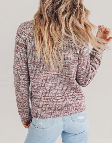 Image of PRETTYGARDEN Women's Chunky Knit Open Front Cardigan Sweaters Fall Outfits