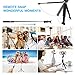 Selfie Stick Bluetooth, BlitzWolf 35 inch Super Long Extendable Selfie Stick with Wireless Remote and Tripod for iPhone Xs MAX/XR/XS/X/iPhone 8/8 Plus/iPhone 6/Galaxy S9/S9 Plus/Note 8/S8/S8 Plus/More