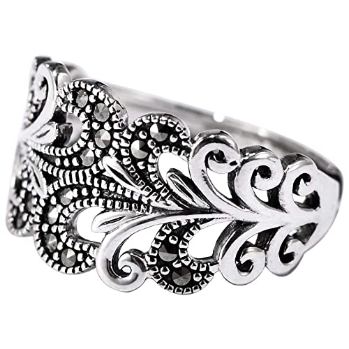Bague réglable pour femmes résout le problème de taille argent S925