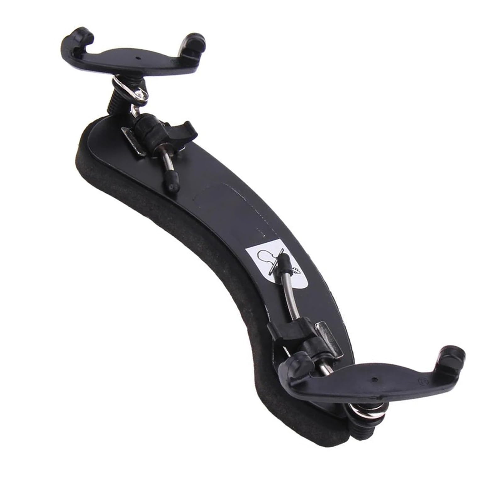 Reposapiés universal para violín Almohadillas de esponja para amortiguar violín soporte ajustable repuesto profesional para instrumentos de cuerda de 3/4 y 4/4
