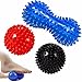 Produktbild Igelball 3er Set, Noppenball perfekt für den Stress Reflexologie und Triggerpunkt-Massagen, für Rücken, Beine, Füße & Hände Muskelmassage (3 Stück)