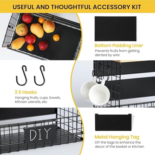 50% de descuento en cestas magnéticas para refrigerador, amplia capacidad - Image 3