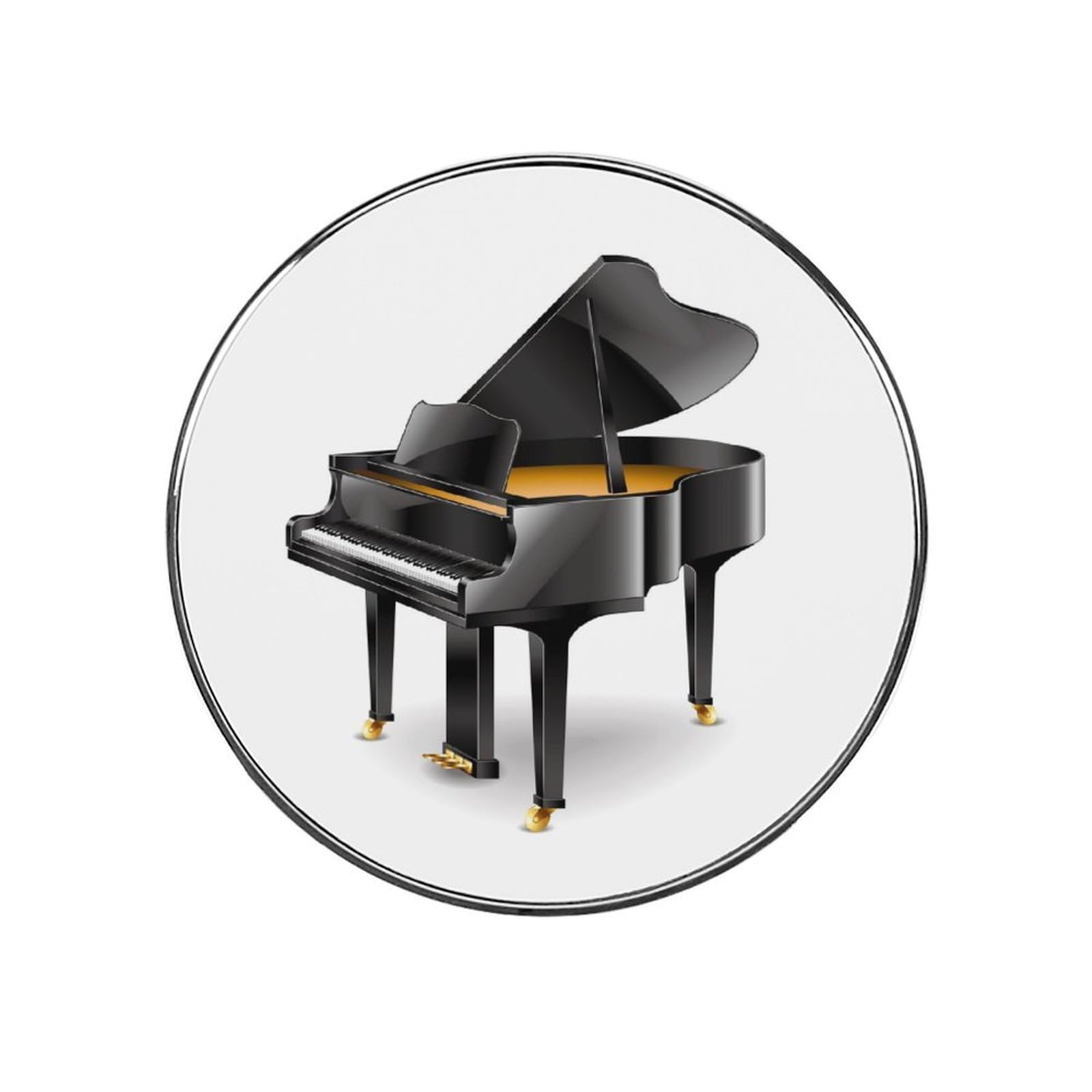 Piano Refrigerator Magnet Decorative Fridge Sticker For Kitchen Office Home Décor