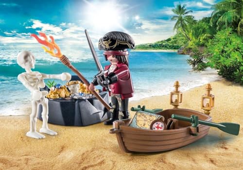 Playmobil 71254 Starter Pack Pirate With Rowing Boat thumb #1