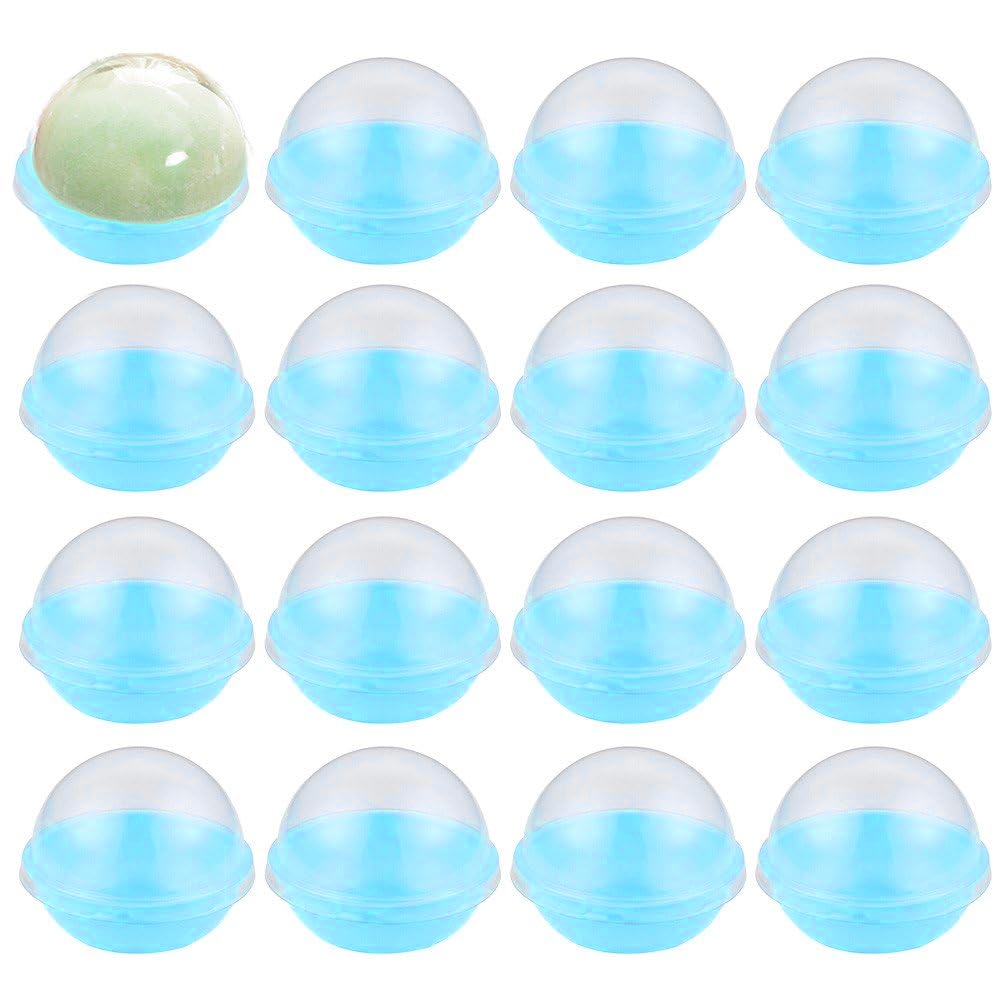 Sanfly 100pcs Mini Cake Box Clear Plastic Cookies Muffins Dome Box Mooncake Box Cake Boxes for Puffs Mochi Mooncake
