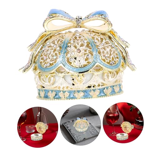 Boîte à bague émaillée pour coiffeuse et voyage romantique - 8