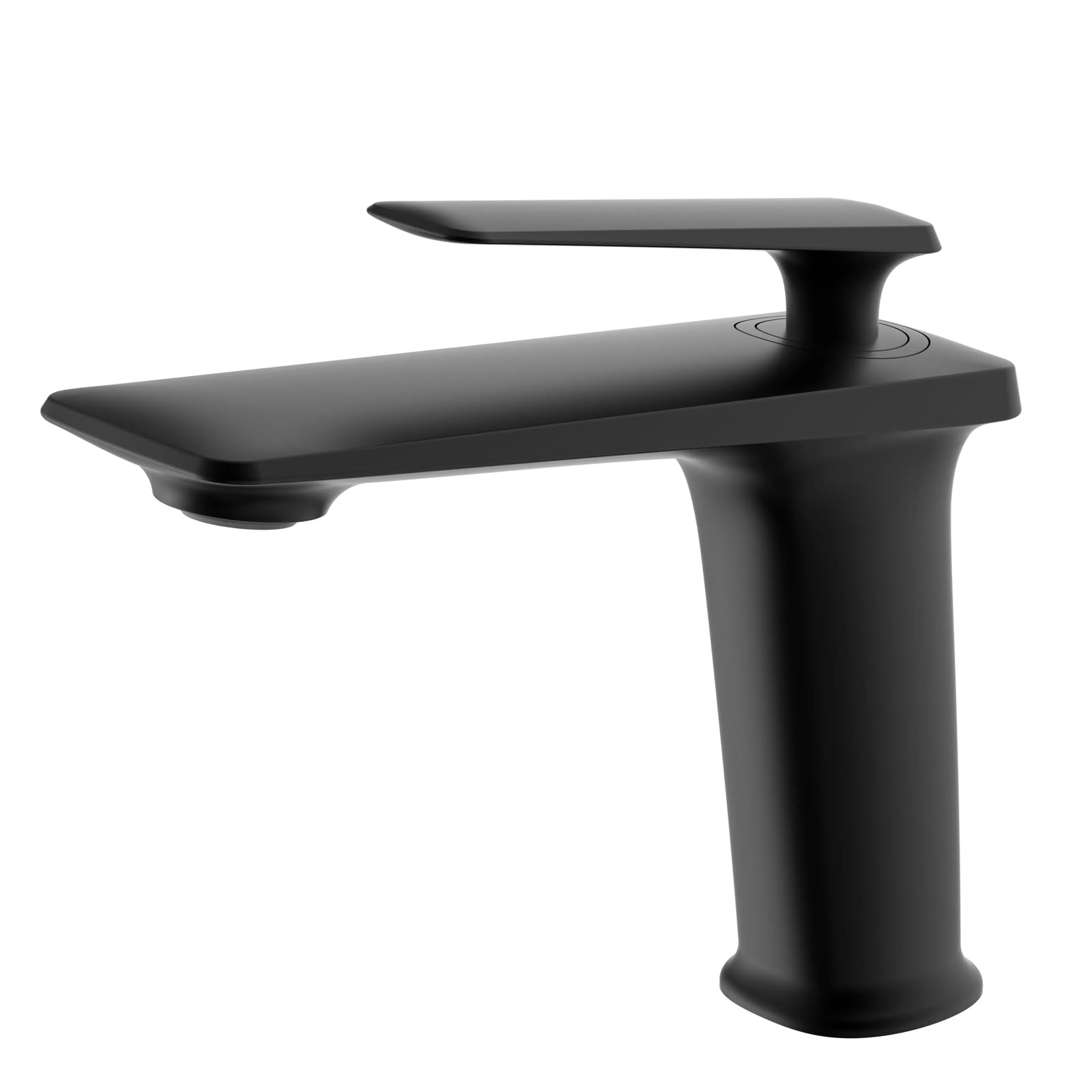 JRUIA Retro Zirconium Gold + White Kitchen Faucet, Water Saving Basin Faucet, Ceramic Valve Insert, Cold Hot Water Supply