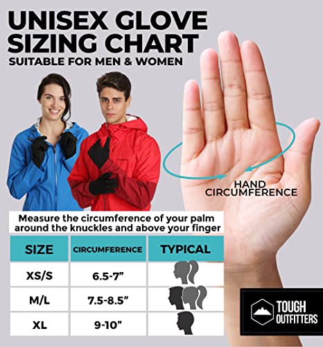 Tough Outdoors GLOVES-L2-XL Touch Screen Running Gloves thumb #6