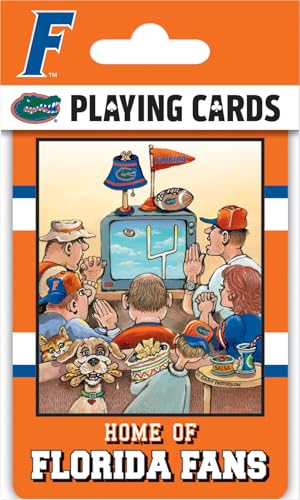 Masterpieces Florida Gators Playing Cards Deck - Official NCAA Fan Accessory - Ages 4+