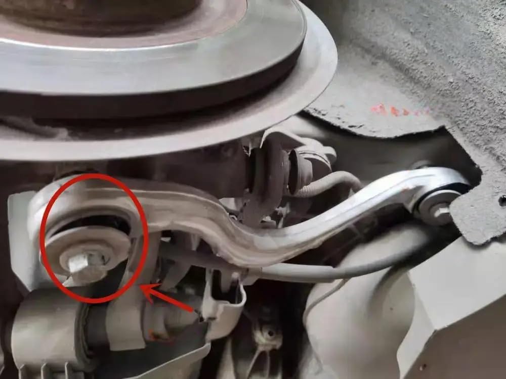 Tuleja Pasuje do Citroen C6 DS7 508 Tylna tuleja do gięcia Zawieszenie na zawiasach Swing Gumowy rękaw 5131J1 5131J0(5131J1)