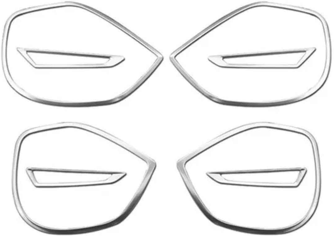 スピーカー フレームカバートリム for ビュイック リーガル 2017-2019用 8個 車ドアスピーカー オーディオホーンフレー