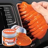 FRAM FEK40007AM Cleaning Gel for Car, Great for Auto and Home, Interior Cleaning Slime for Bike, Keyboards, Remotes, etc, 5.6oz (160 g), 2pk