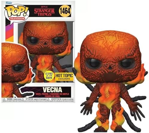 Funko Pop! Vecna Stranger Things Glow in the Dark Hot Topic IN STOCK Pop 1464