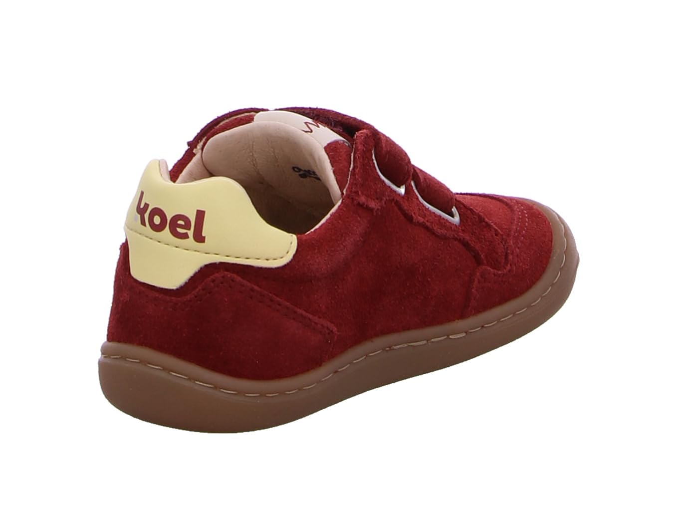 KOEL Barefoot Kinder Sneakers Bali Suede 3.0 Bordo